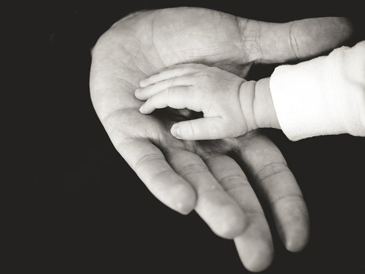 <img src="https://pixabay.com/ja/photos/手-赤ちゃん-大人-子供-918774/" alt="小さな赤ちゃんの手を乗せている大人の手">